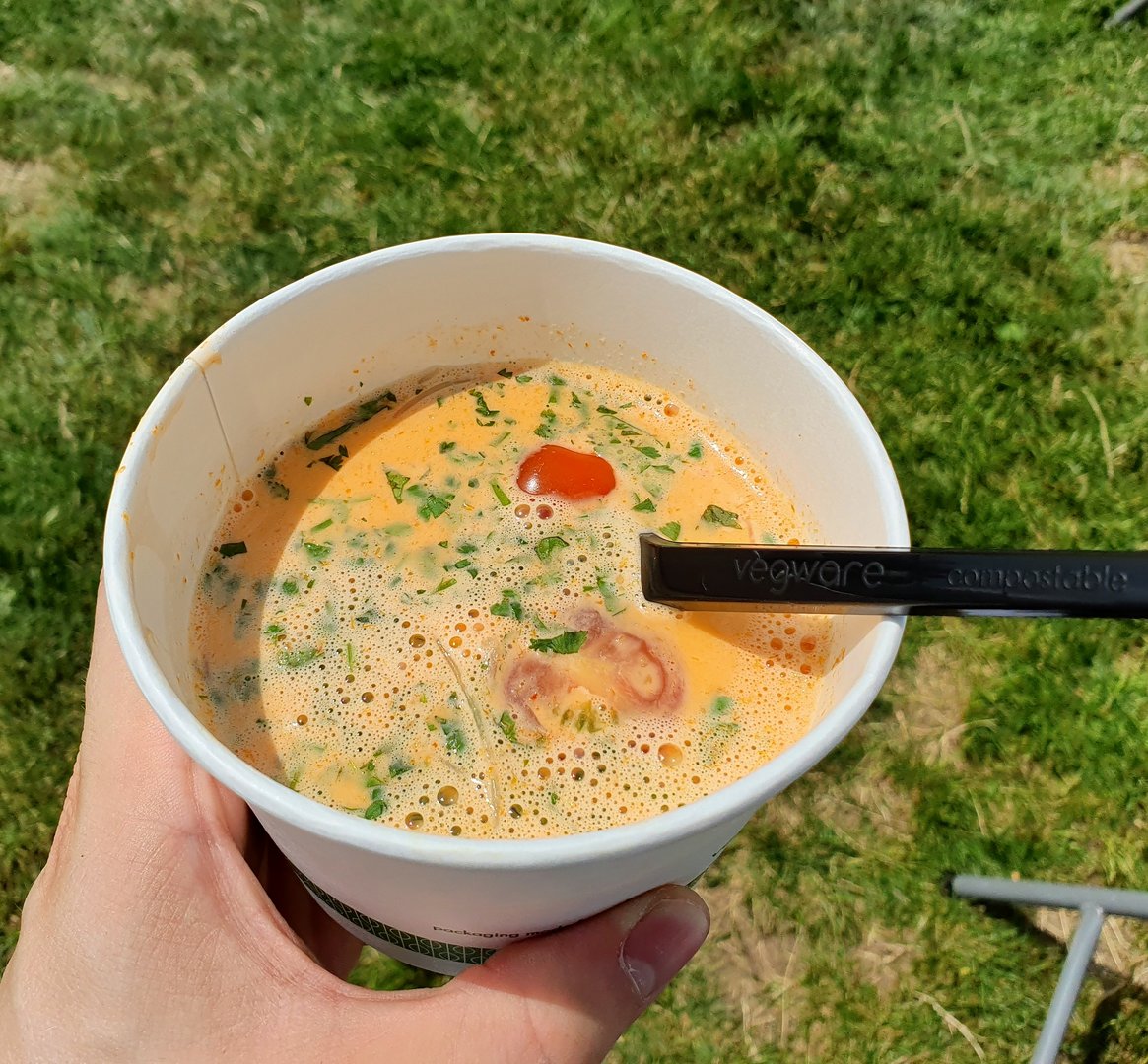 Krevetová polévka Tom Kha Gai Krevetová polévka Tom Kha Gai