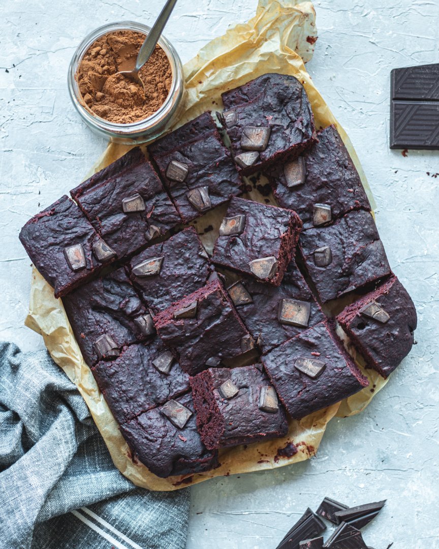 Řepové brownies
